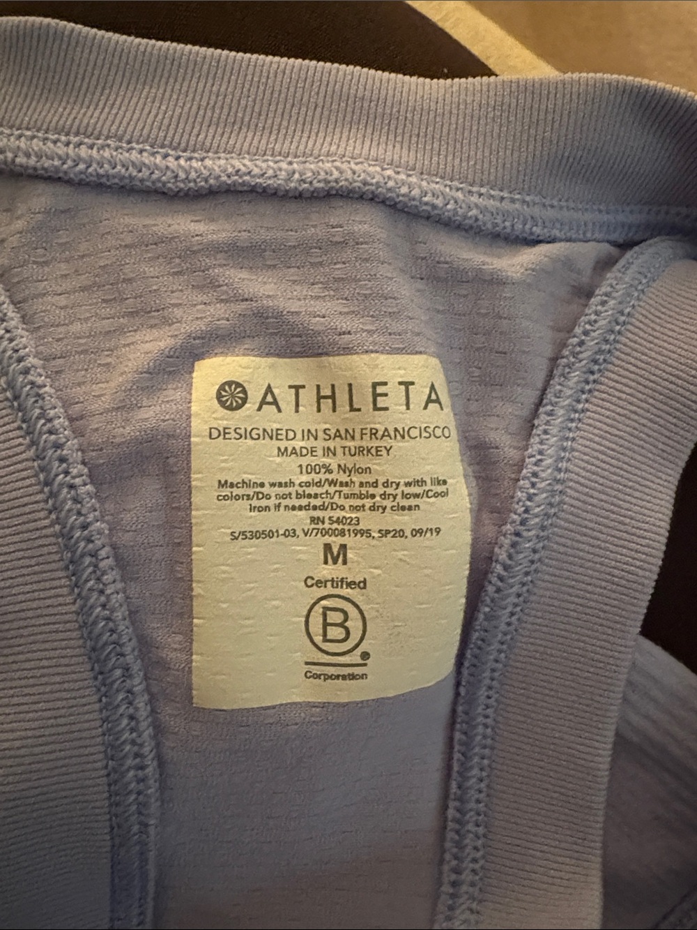 Athleta Lavender Racerback Performance Tank - Picture 3 of 4